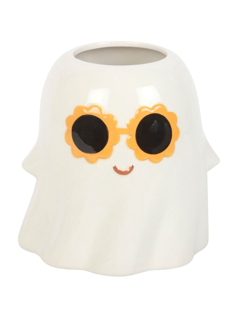 Something Different white groovy ghost vase 1200ml (British brand)