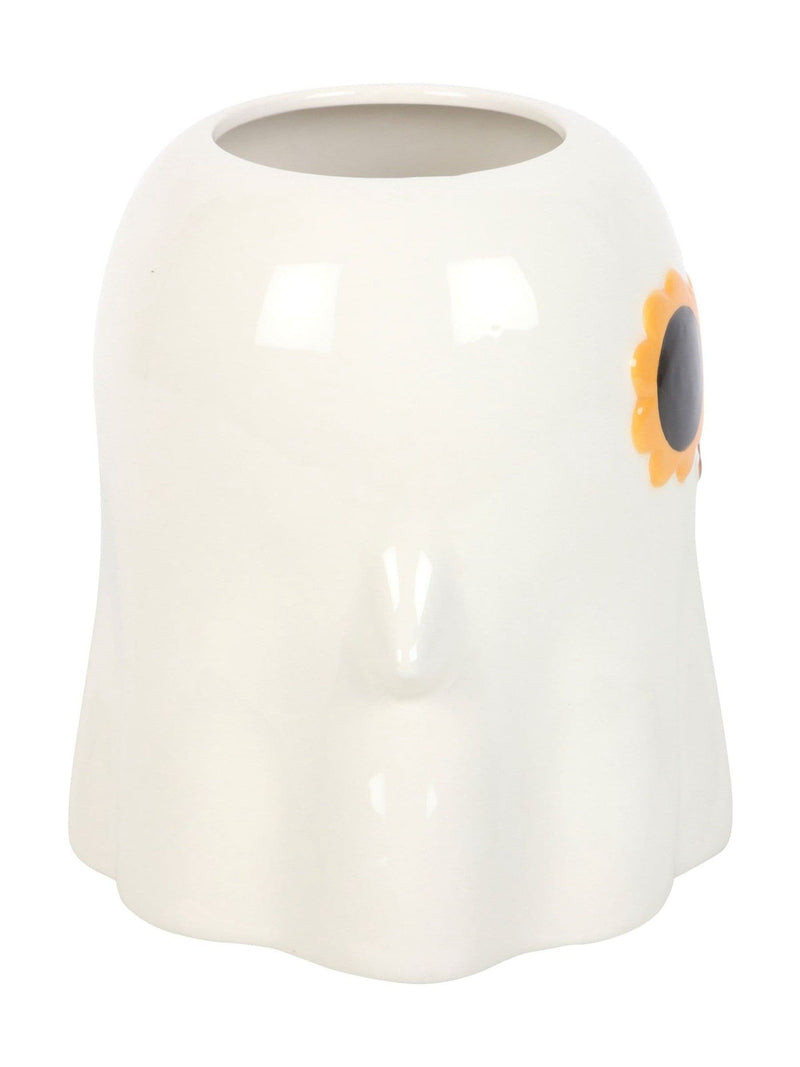 Something Different white groovy ghost vase 1200ml (British brand)