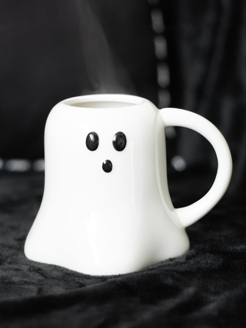 Something Different white ghost shaped mug 420ml (British brand)