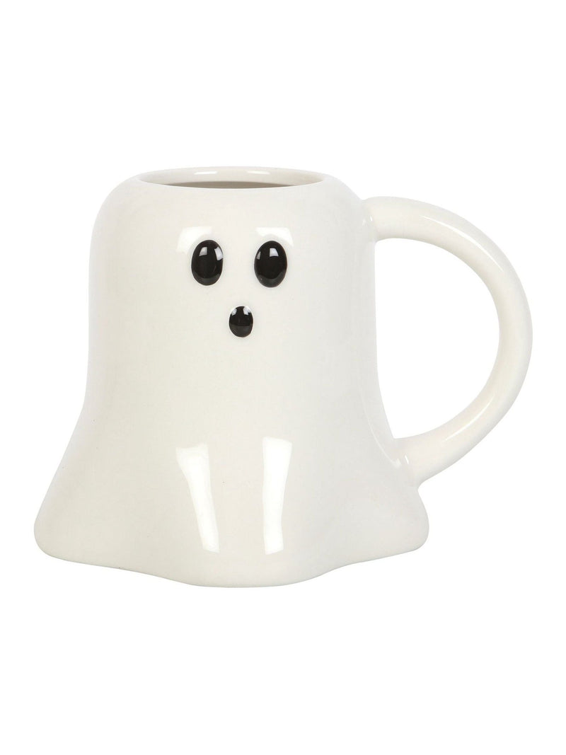 Something Different white ghost shaped mug 420ml (British brand)