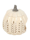 Something Different pumpkin-shaped oil burner and wax warmer 14cm (British brand)