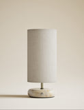 Rechargeable pebble stone effect table lamp, imported from the UK