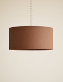 Oversized cotton mix lampshade 45cm - British product