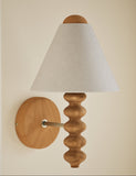 Evelyn Wood bobbin wall light (British brand)