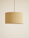 Small bamboo drum shade, UK version