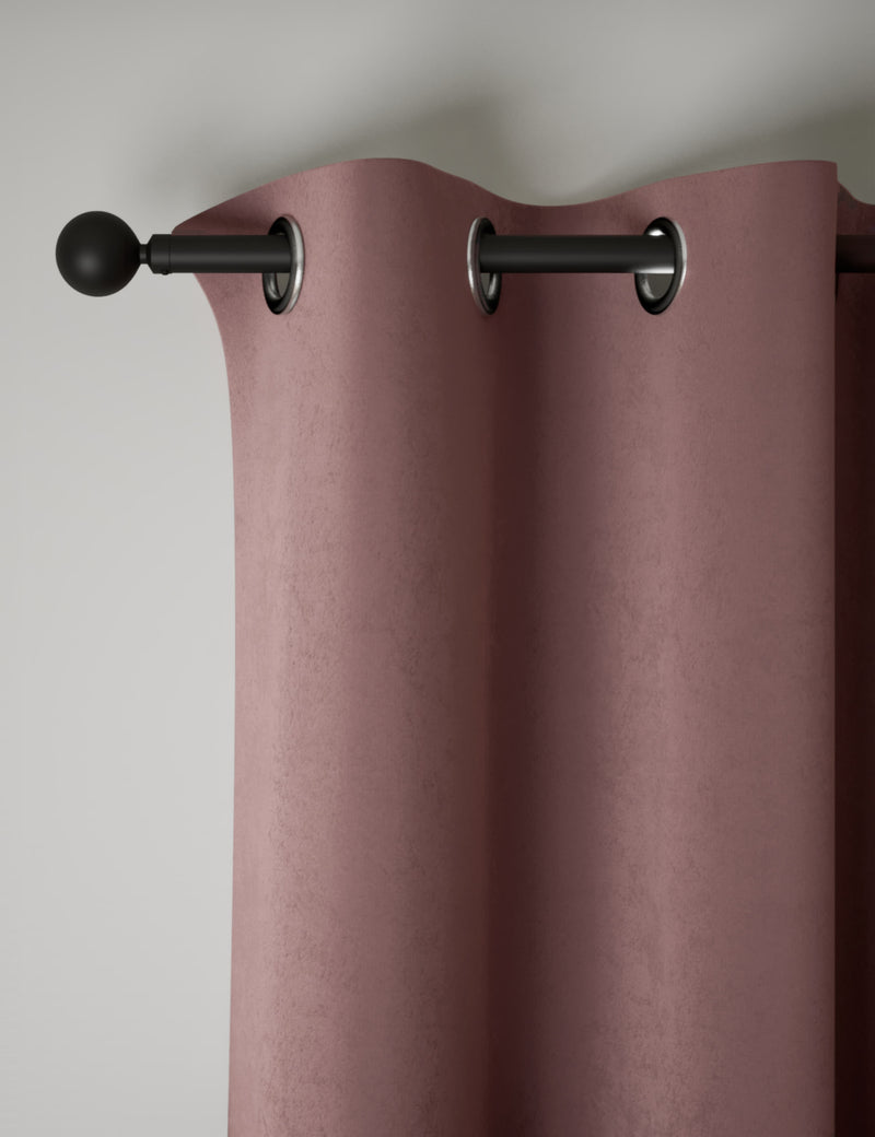 Velvet Eyelet Curtains
