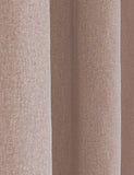 Brushed Pencil Pleat Blackout Thermal Curtains