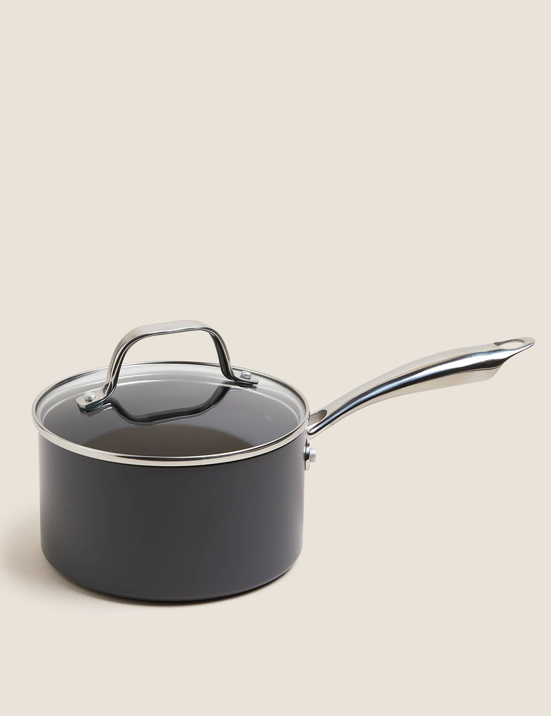 Hard Anodised 16cm Saucepan