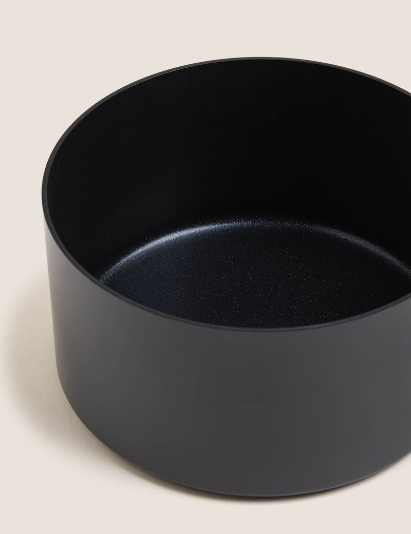 Hard anodised 20cm saucepan non-stick finish - British product