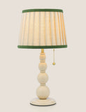 Joules Harewood wooden bobbin table lamp 39 cm - British product