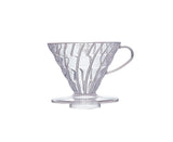 Hario coffee dripper clear plastic size 2, imported from the UK
