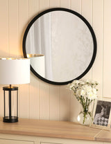 M&S Laura Ashley Harrington Medium Round Wall Mirror- Buy online at McGrocer