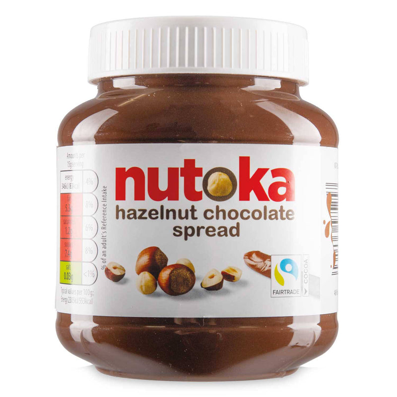 Hazelnut spread, free from mustard (British brand)