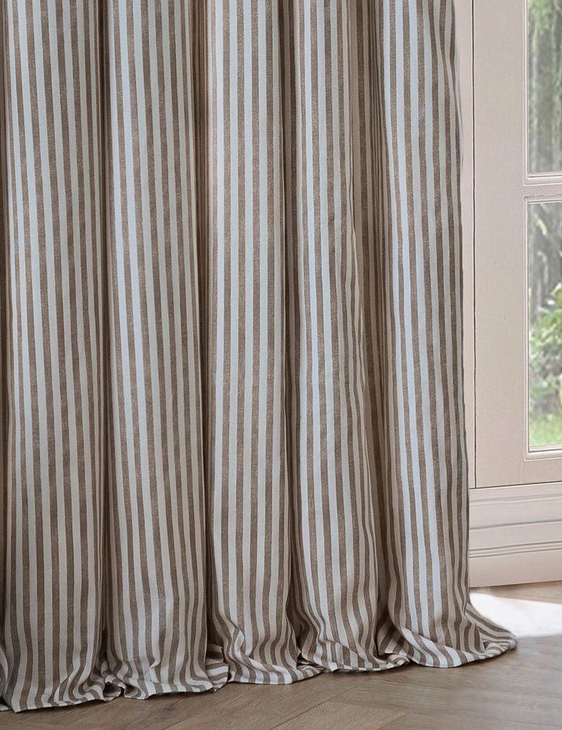 Yard blackout pencil pleat curtains (British brand)