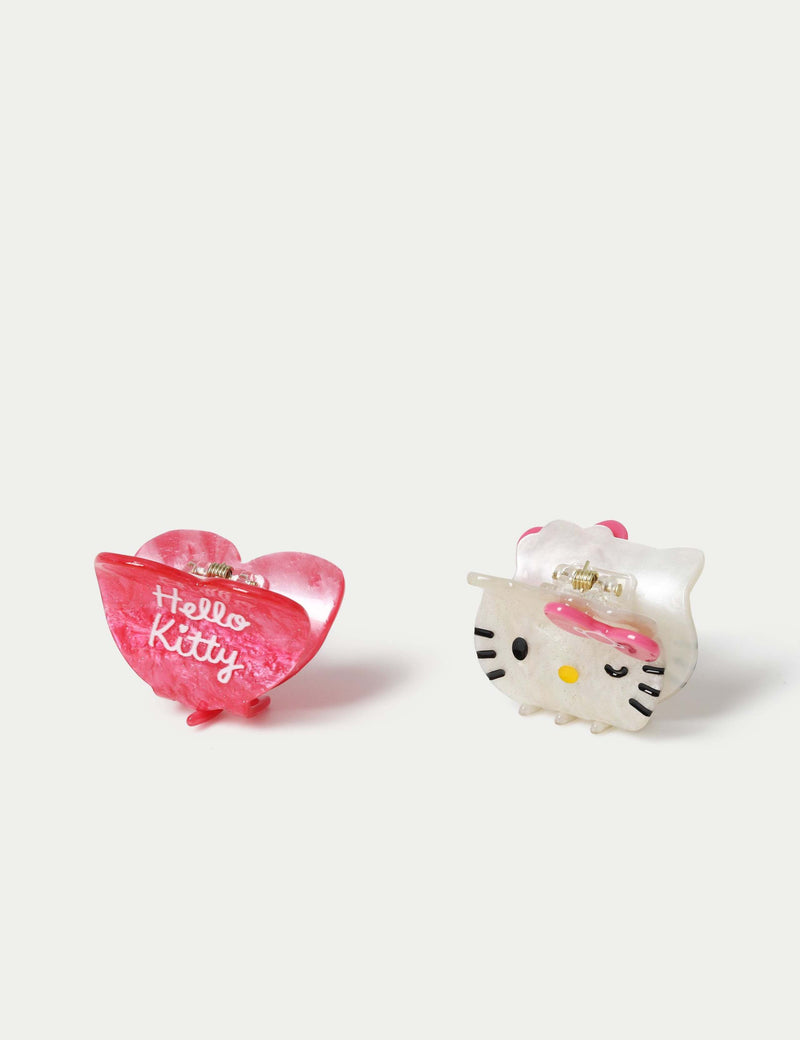 Hello Kitty heart-shaped clip pack - UK version