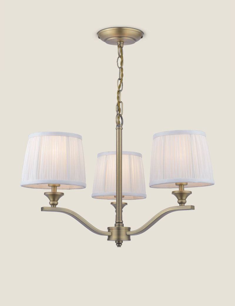 Laura Ashley Hemsley pleated pendant light - British product