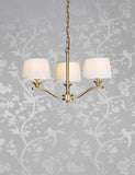 Laura Ashley Hemsley pleated pendant light - British product