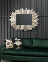 M&S Herzfeld Extra Large Rectangular Wall Mirror Decorative Mirror 1270mm x 930mm- Buy online at McGrocer