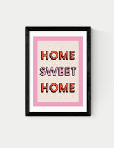 M&S East End Prints Home Sweet Home Framed Wall Art- Buy online at McGrocer