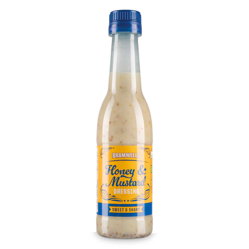Honey & Mustard salad dressing bottle, UK version