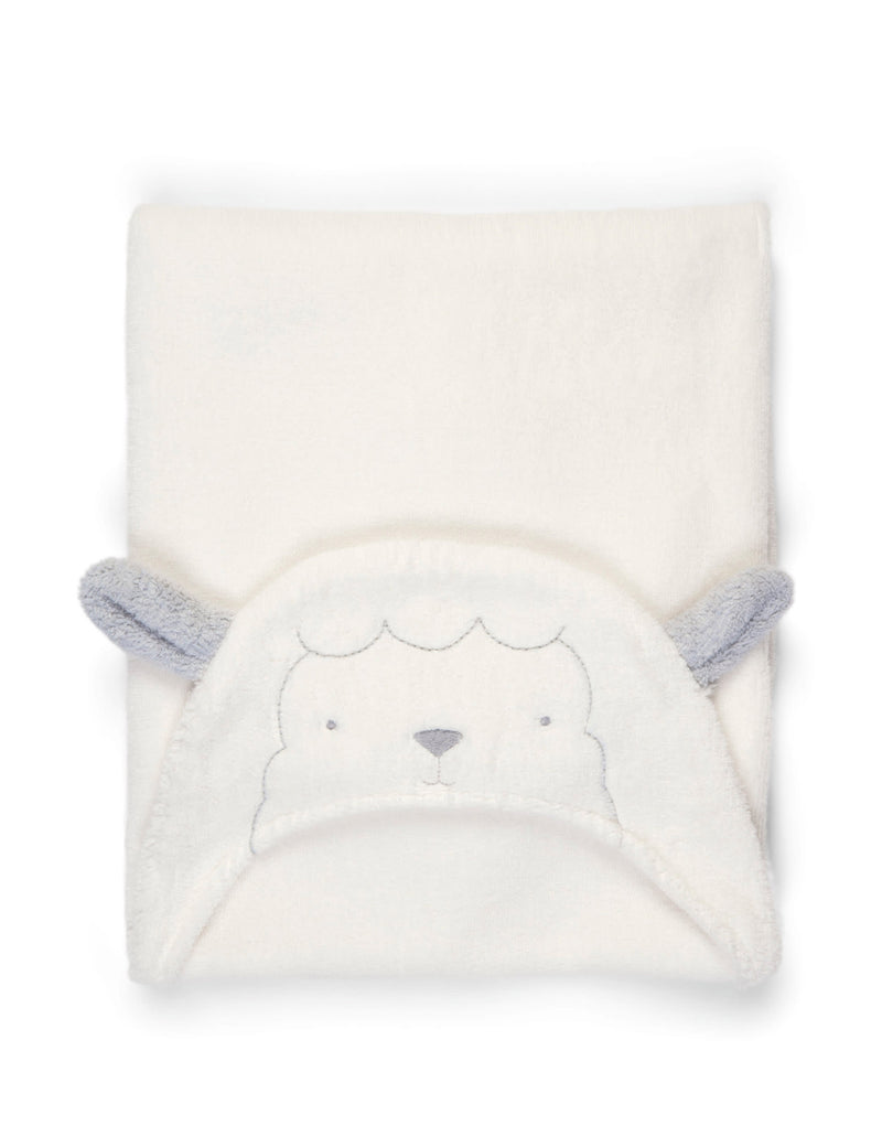 Mamas & Papas hooded lamb baby towel, UK version