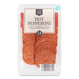 Hot pepperoni slices 120g - British product