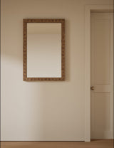 M&S Hugo Marquetry Wood Rectangular Wall Mirror- Buy online at McGrocer