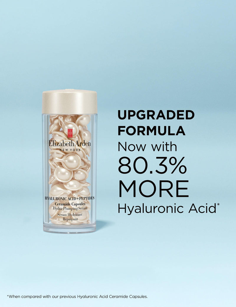 Elizabeth Arden hyaluronic acid peptide ceramide capsules 90 count, UK version