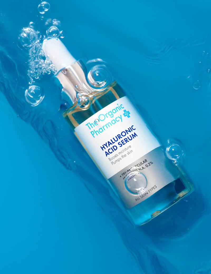 The Organic Pharmacy Hyaluronic Acid Serum 30ml, imported from the UK