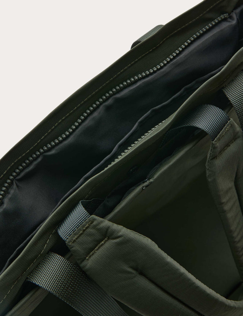 Goodmove hybrid tote bag with water-resistant finish, imported from the UK
