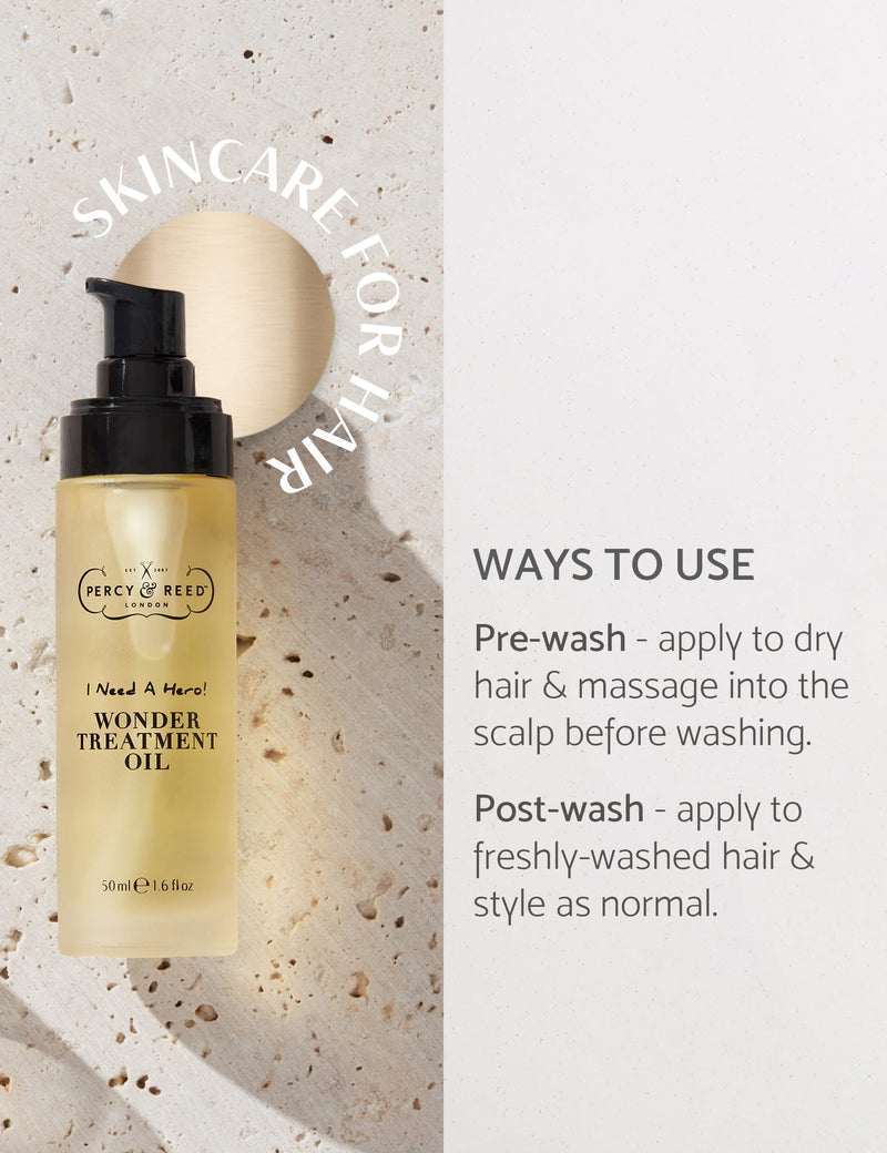 Percy & Reed hair treatment oil 50ml, UK version