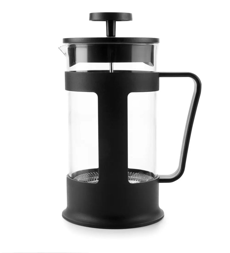 Ibili French Press 1L stainless steel cafetière black, UK version