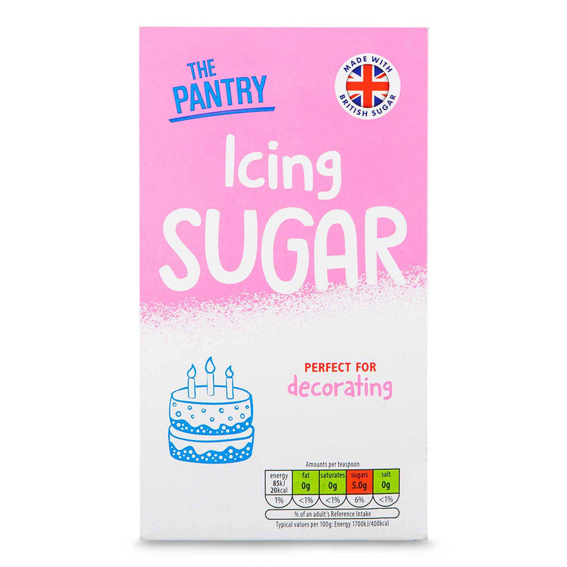Icing sugar for baking and desserts, imported from the UK