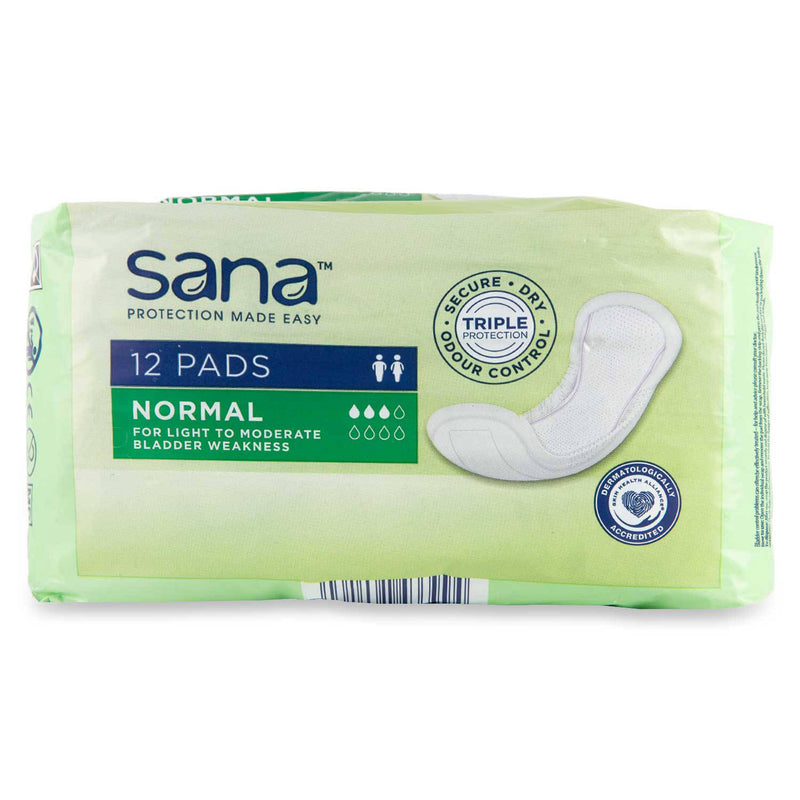 Incontinence pads free from molluscs - British product