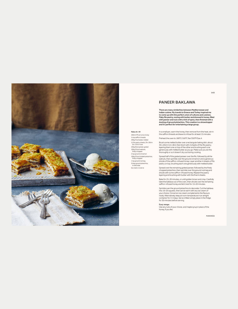 Indian Made Easy Cookbook hardback, imported from the UK