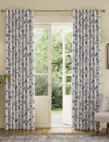 M&S Joules Indienne Pure Cotton Eyelet Blackout Curtains- Buy online at McGrocer