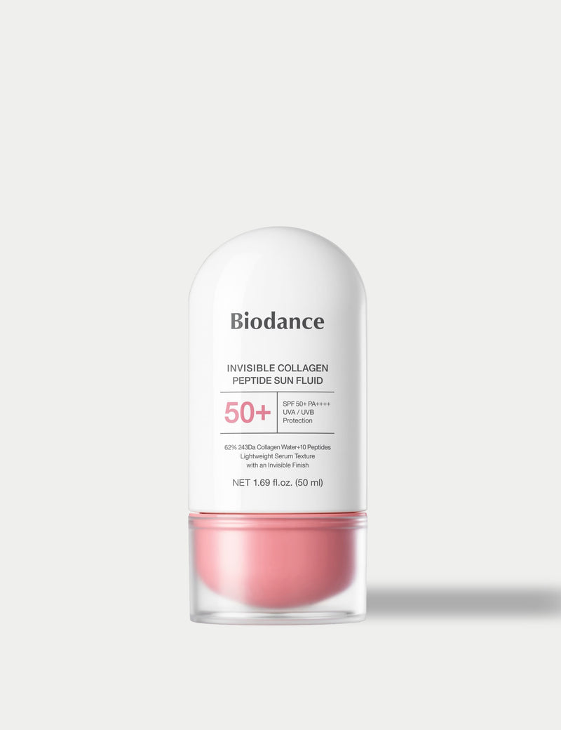 Invisible Collagen Peptide Sun Fluid 50ml SPF50+ sunscreen, UK version