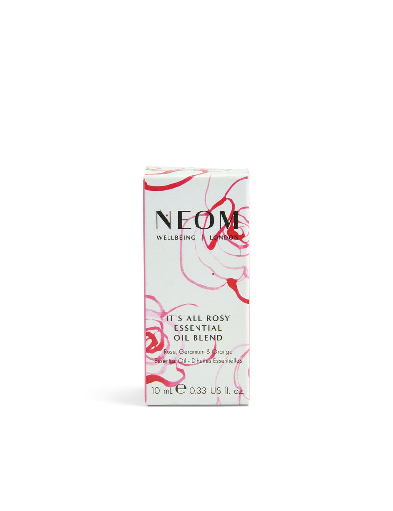 NEOM It's All Rosy essential oil blend 10ml, imported from the UK