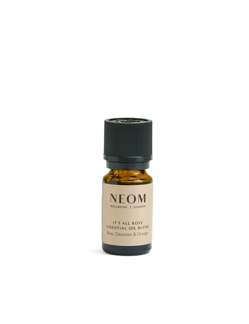 NEOM It's All Rosy essential oil blend 10ml, imported from the UK