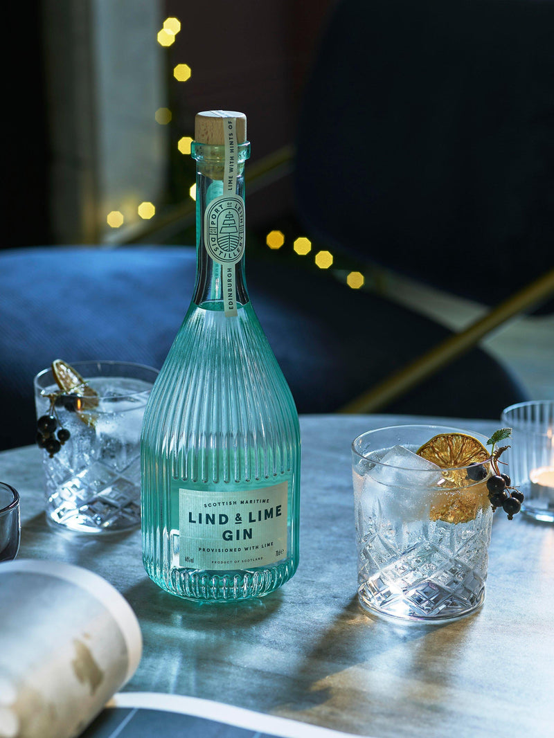 The Port of Leith Distillery Lind & Lime gin 70cl, UK version