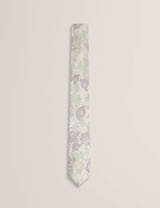 M&S Ted Baker Jacquard Floral Pure Silk Tie- Buy online at McGrocer