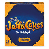 Jaffa Cake Triple snack with orange filling and chocolate coating, UK version