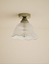 M&S Josephine Glass Flush Ceiling Light- Buy online at McGrocer