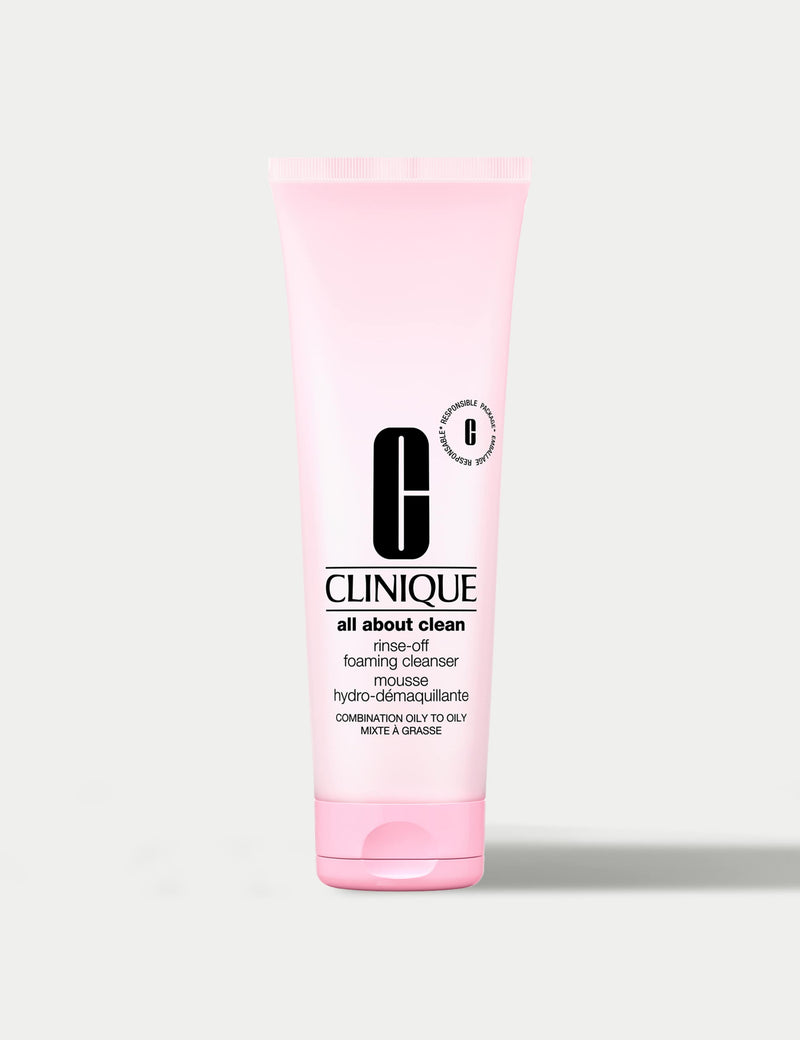 Clinique Jumbo All About Clean foaming cleanser for oily skin (British brand)