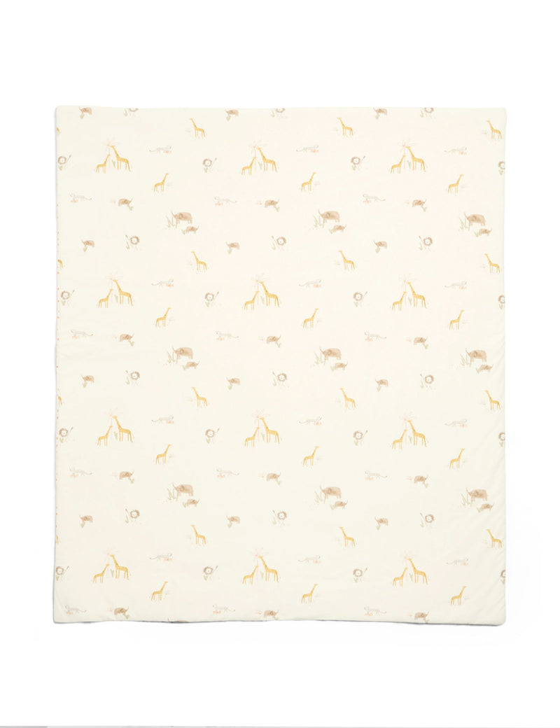 Mamas & Papas jungle cotbed quilt, UK version