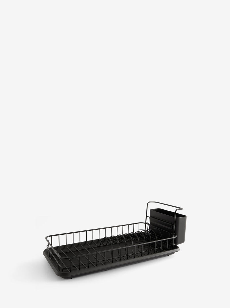 Black mini space-saving drainer 15.5cm x 43cm x 21.5cm - British product