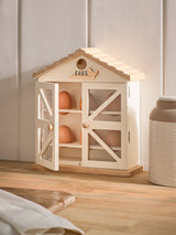 Next Natural Egg House Wooden Egg Storage for 6 Eggs- Buy online at McGrocer