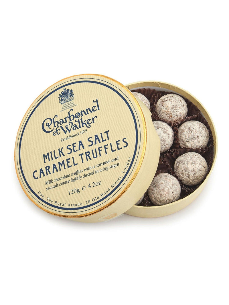 Charbonnel et Walker milk sea salt caramel chocolate truffles 120g - British product