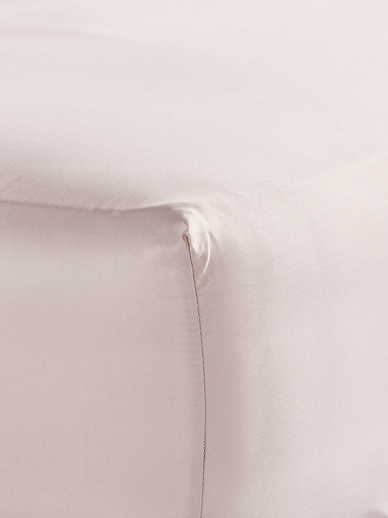 Bedfolk Pink Fitted Sheet - British product