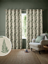 Next Emily Bond Green Tynesfield Made to Measure Curtains- Buy online at McGrocer